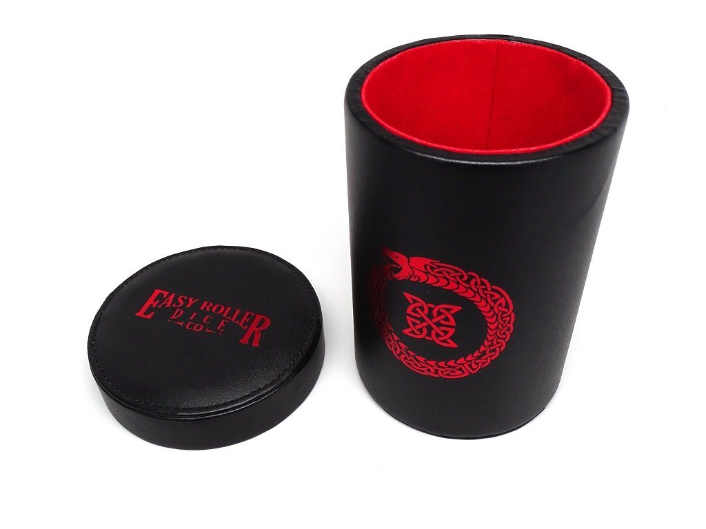 Over Sized Dice Cup - Ouroboros Design - Bards & Cards