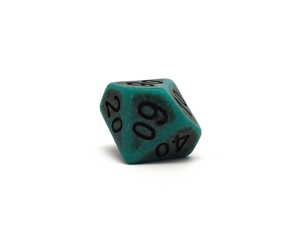 Ancient Moss Dice Collection - 7 Piece Set - Bards & Cards