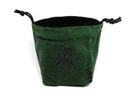 Cthulhu Reversible Microfiber Self-Standing Large Dice Bag - Bards & Cards