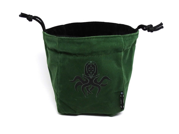Cthulhu Reversible Microfiber Self-Standing Large Dice Bag - Bards & Cards