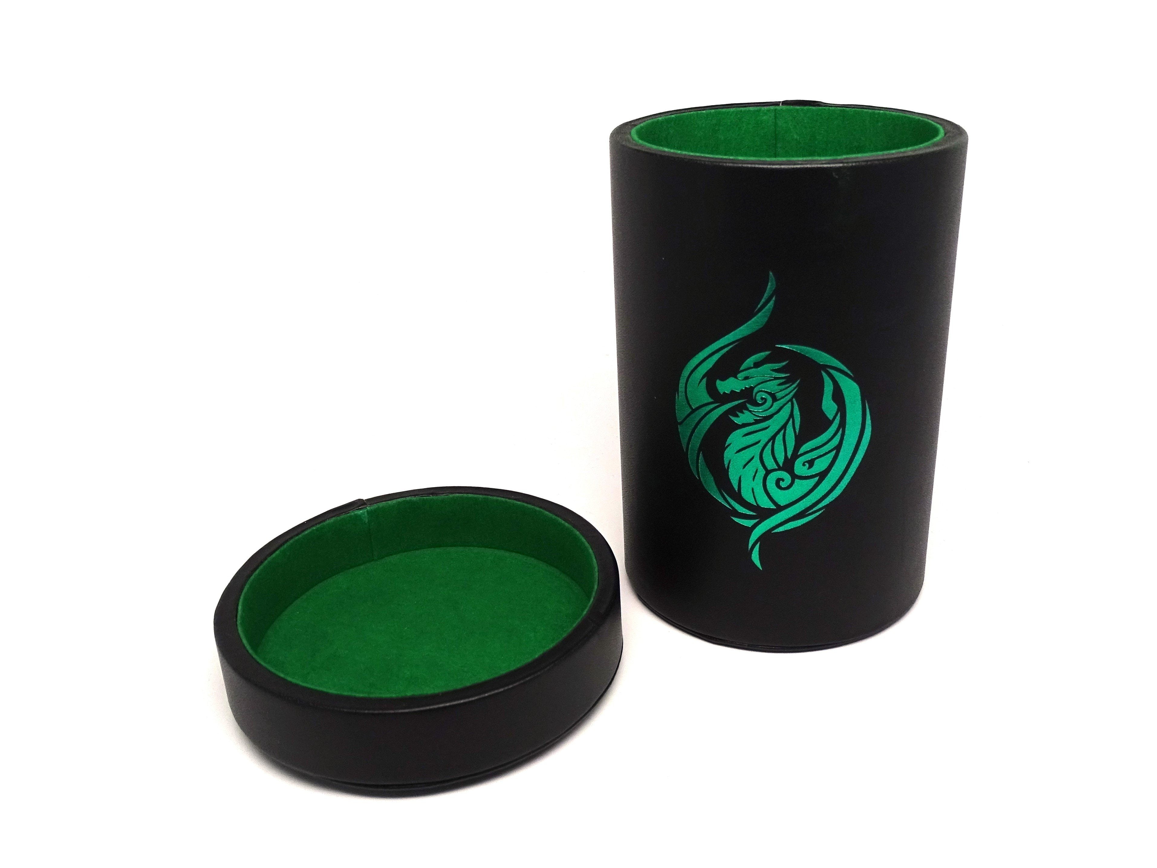 Over Sized Dice Cup - Dragon's Breath Design - Bards & Cards