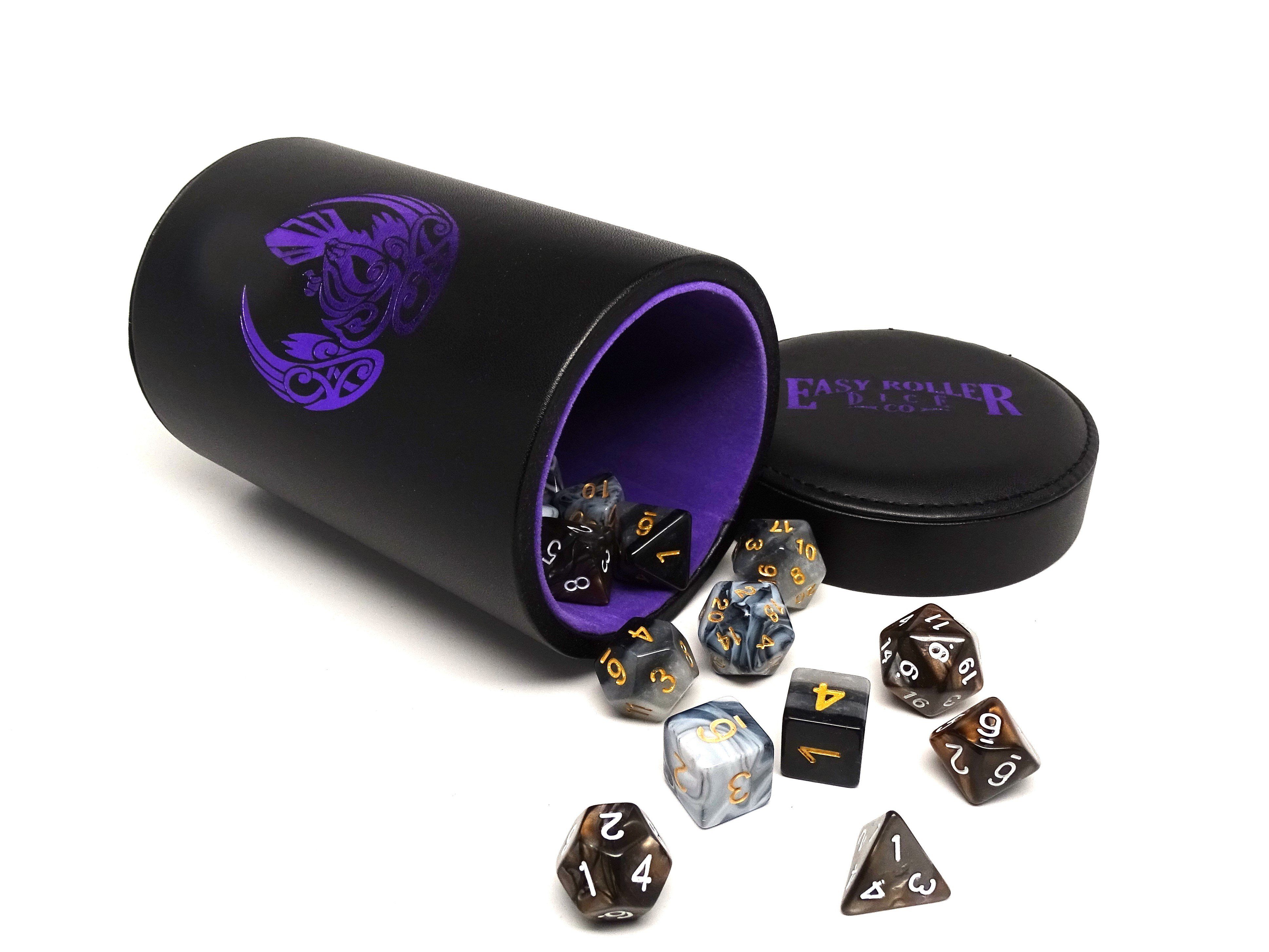 Over Sized Dice Cup - Raven Design - Bards & Cards