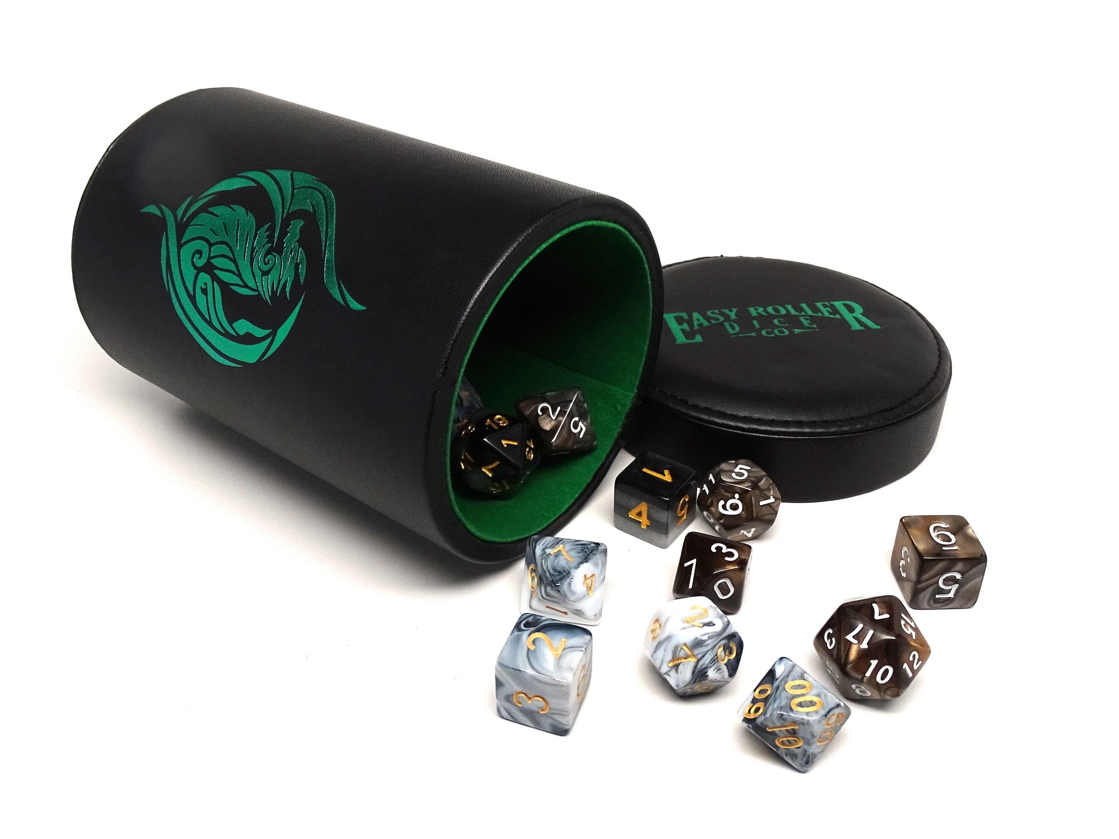 Over Sized Dice Cup - Dragon's Breath Design - Bards & Cards