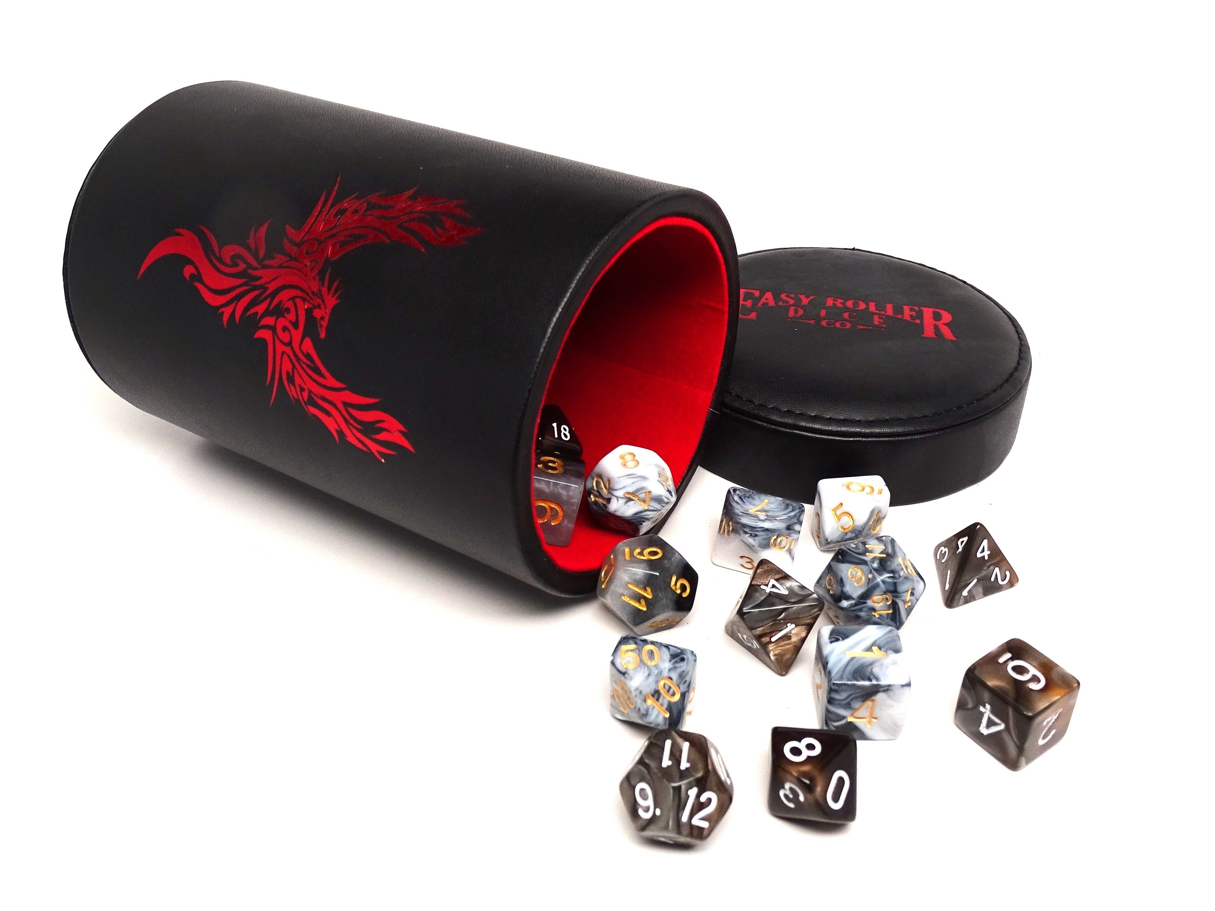 Over Sized Dice Cup - Phoenix Design - Bards & Cards