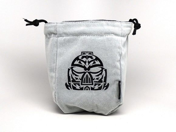Helmet Reversible Microfiber Self-Standing Large Dice Bag - Bards & Cards