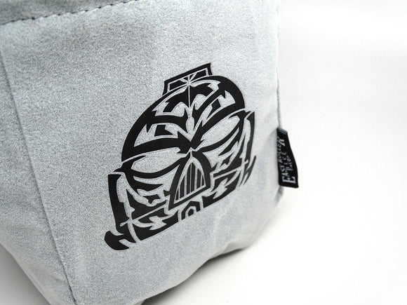 Helmet Reversible Microfiber Self-Standing Large Dice Bag - Bards & Cards