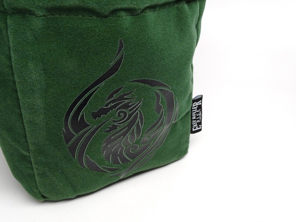 Dragon's Breath Reversible Microfiber Self-Standing Large Dice Bag - Bards & Cards