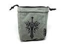 Sword Reversible Microfiber Self-Standing Large Dice Bag - Bards & Cards