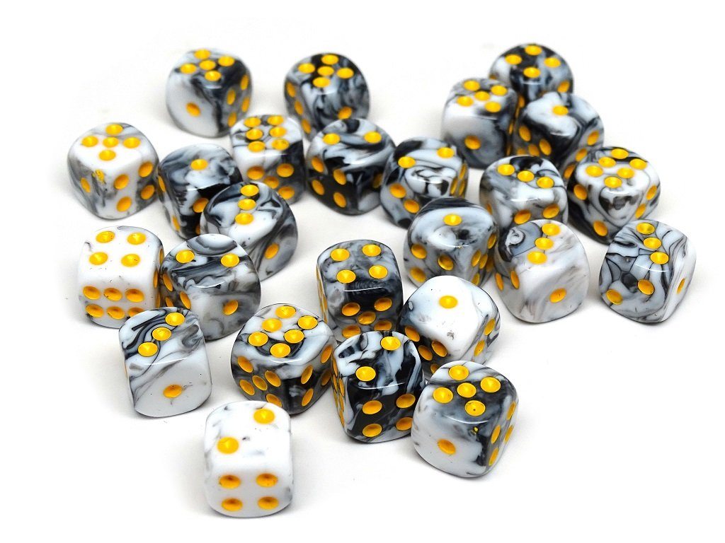 12mm D6 Dice - Oracle Design - 25 Count Bag - Bards & Cards