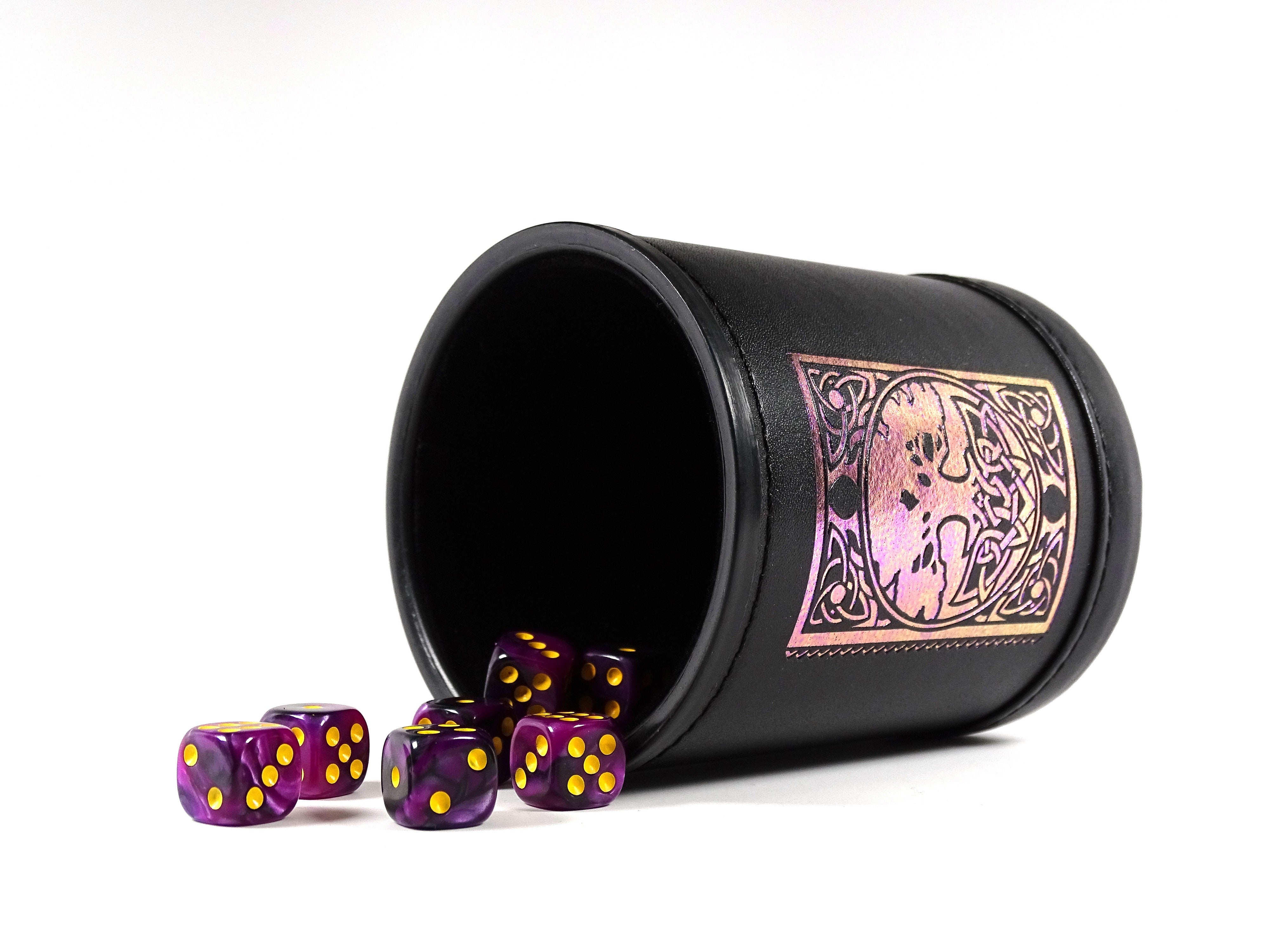 Color Shift Dice Cup - Spell Book - Bards & Cards