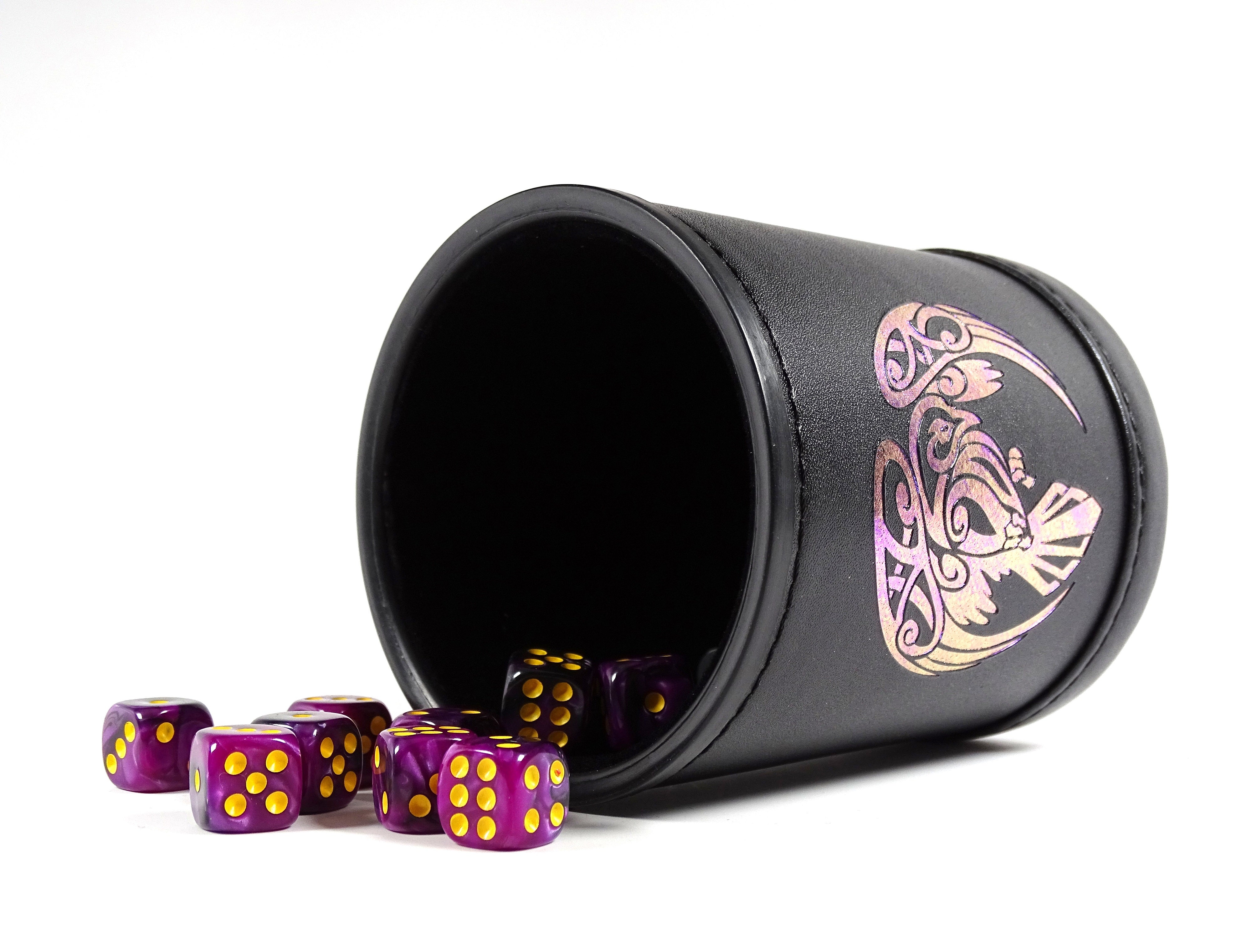 Color Shift Dice Cup - Raven - Bards & Cards