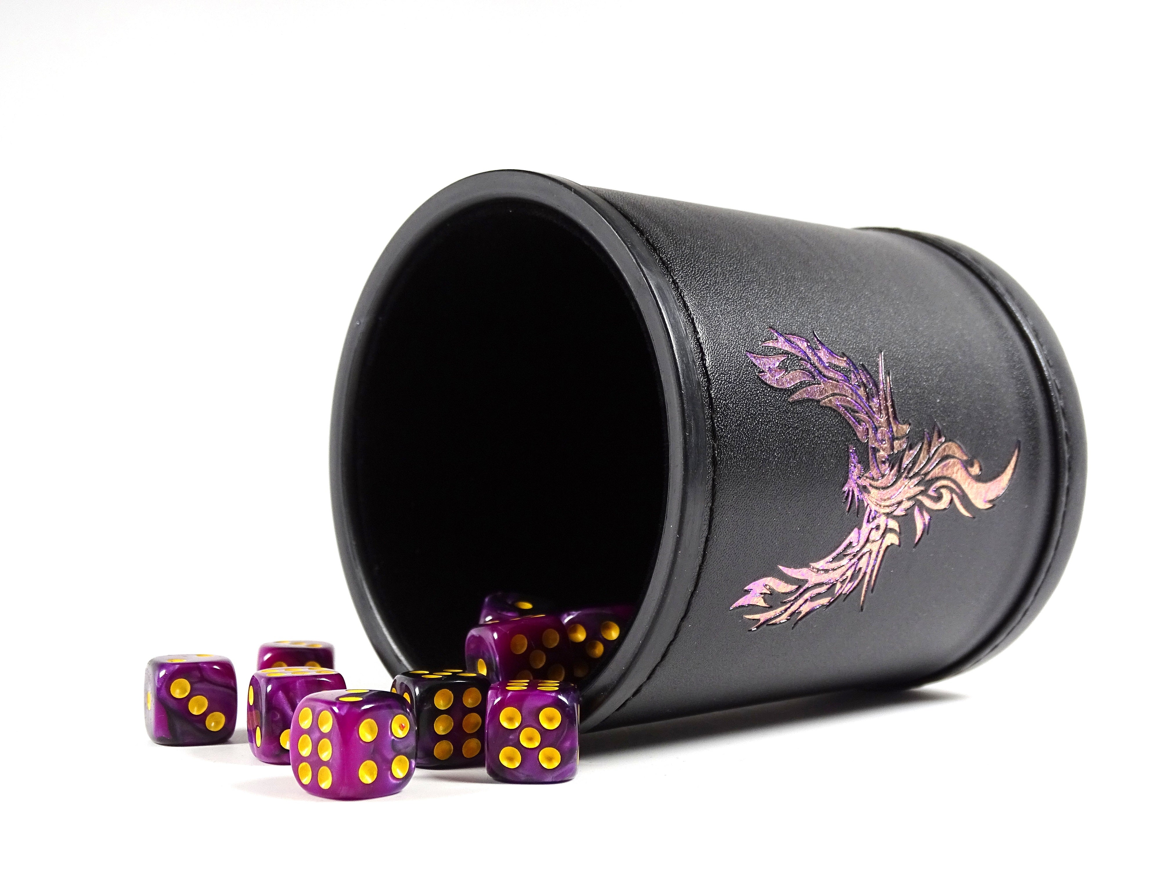 Color Shift Dice Cup - Phoenix - Bards & Cards