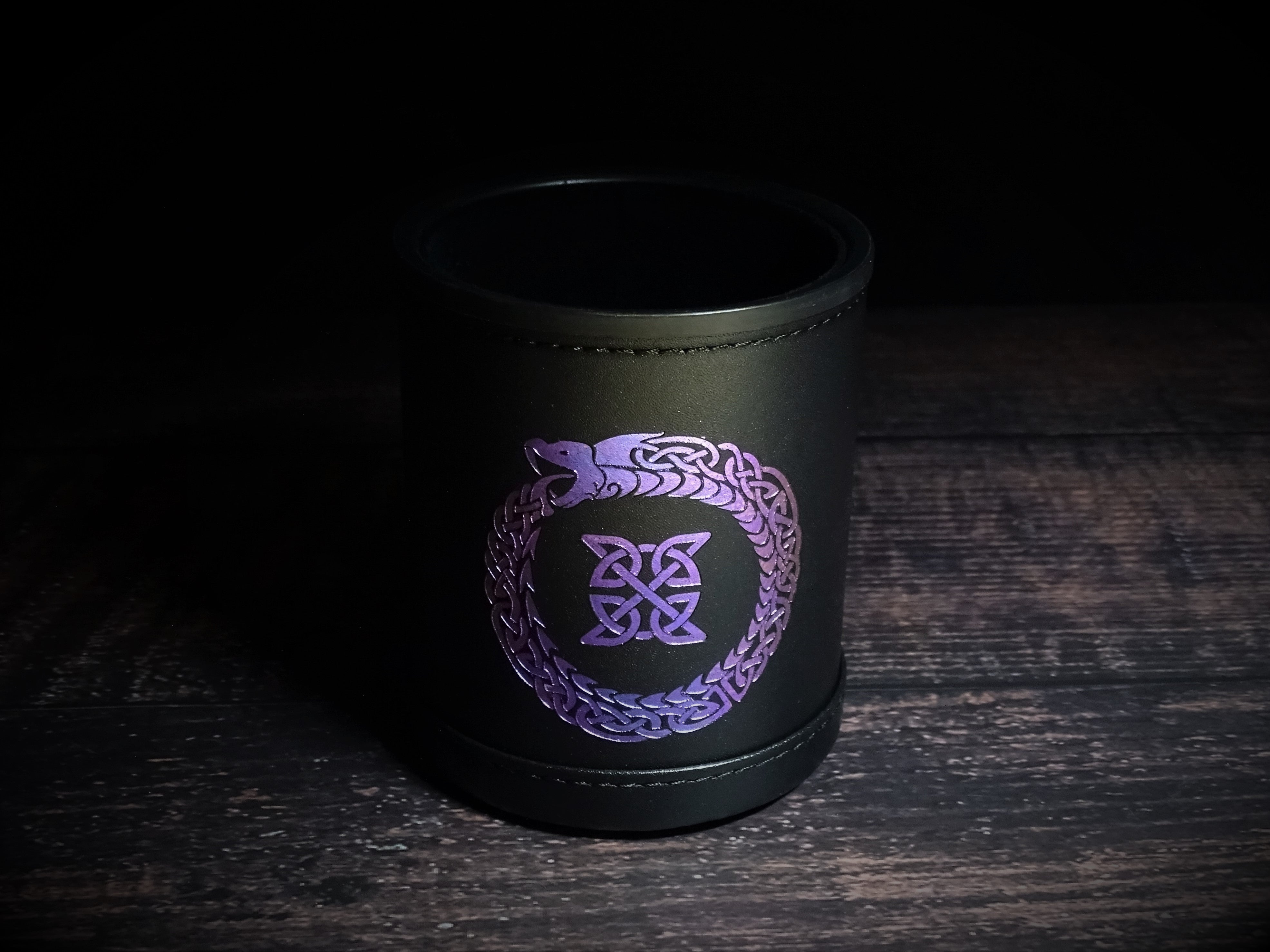 Color Shift Dice Cup - Ouroboros - Bards & Cards