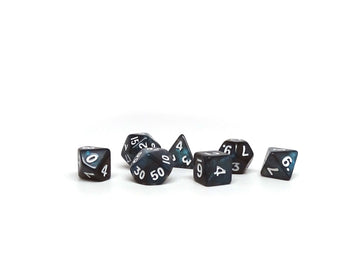 10mm Ocean Shine Mini Dice Set - Bards & Cards
