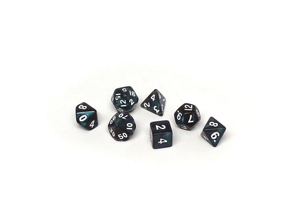 10mm Ocean Shine Mini Dice Set - Bards & Cards