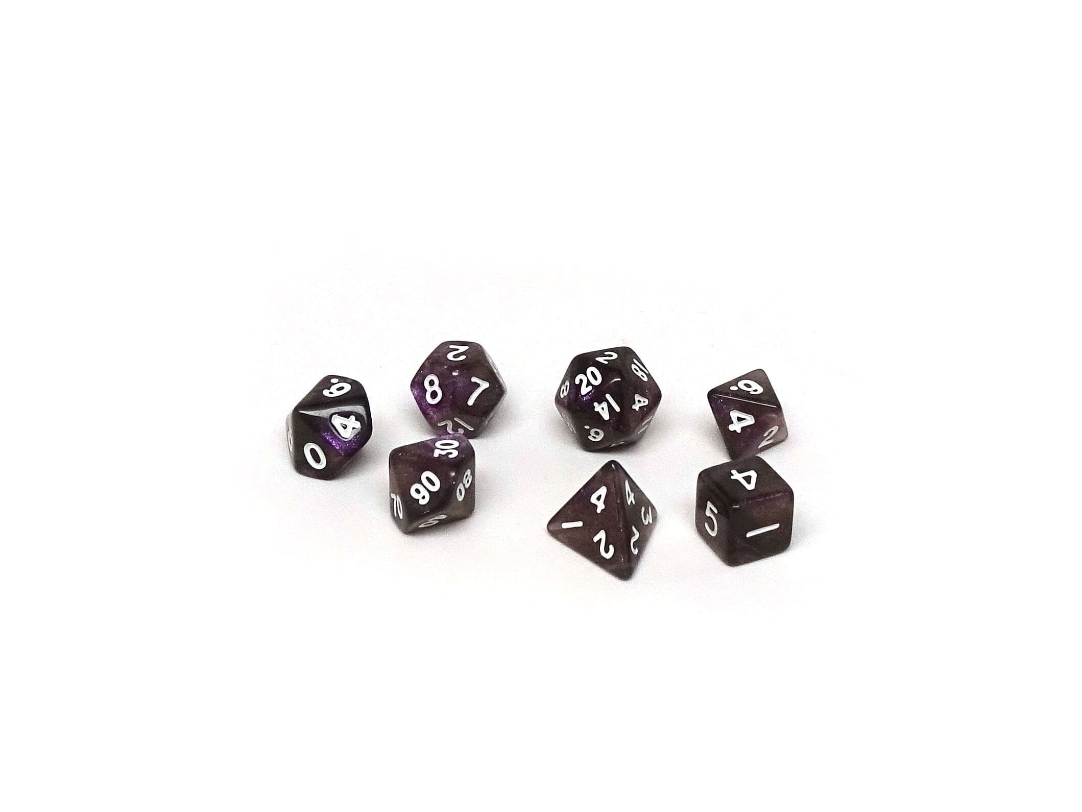 10mm Red Wine Mini Dice Set - Bards & Cards