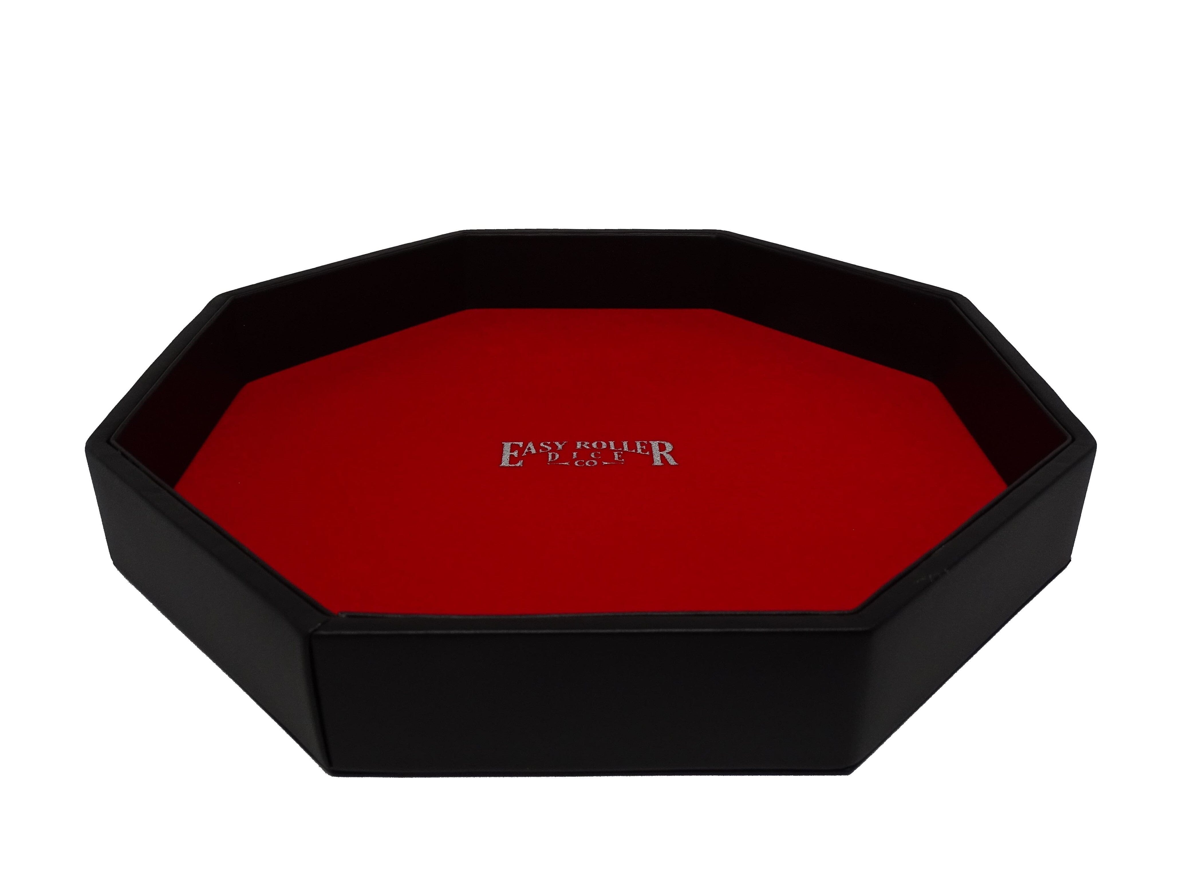 11 Inch Dice Tray - Red - Bards & Cards