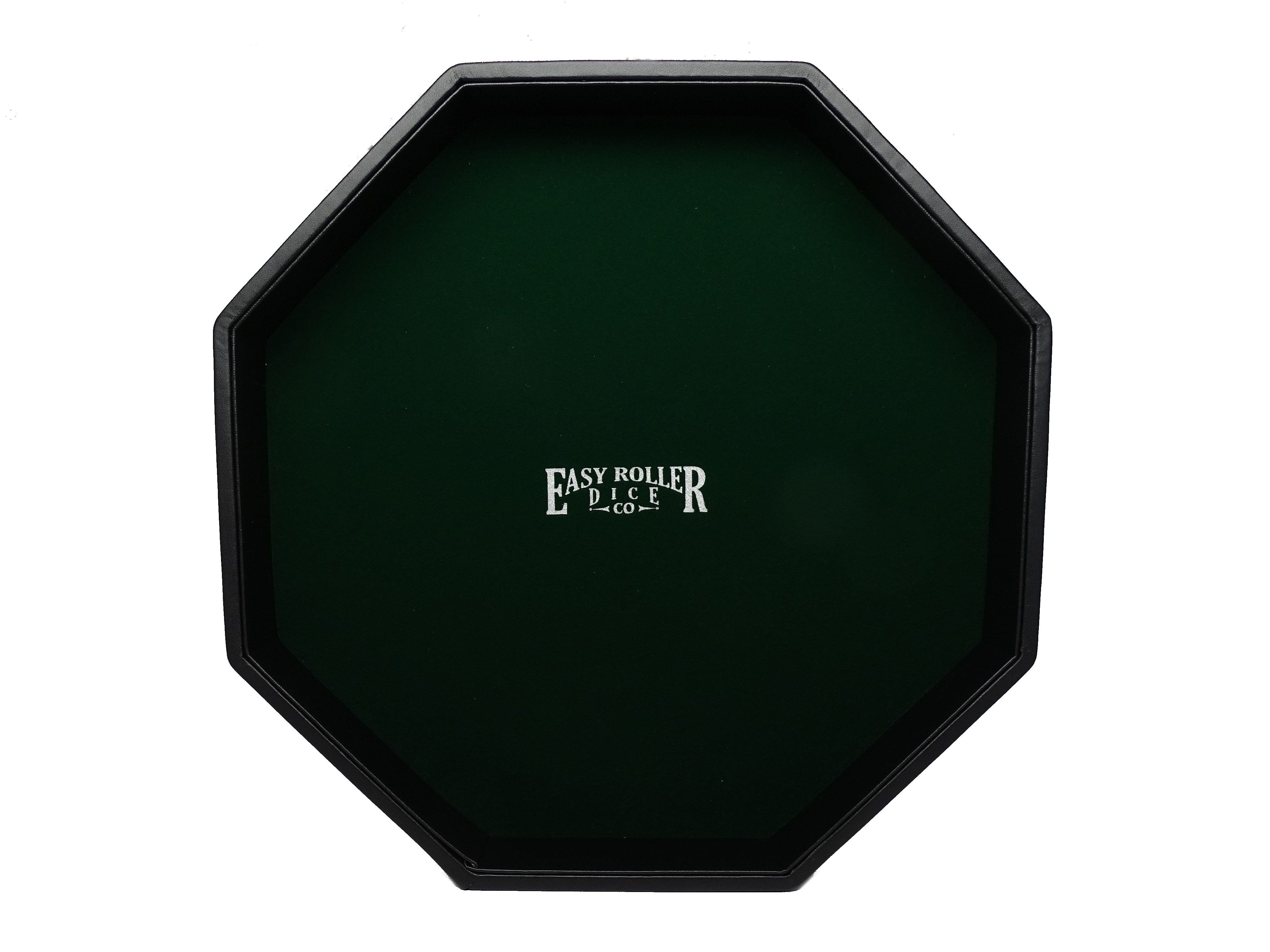 11 Inch Dice Tray - Green - Bards & Cards