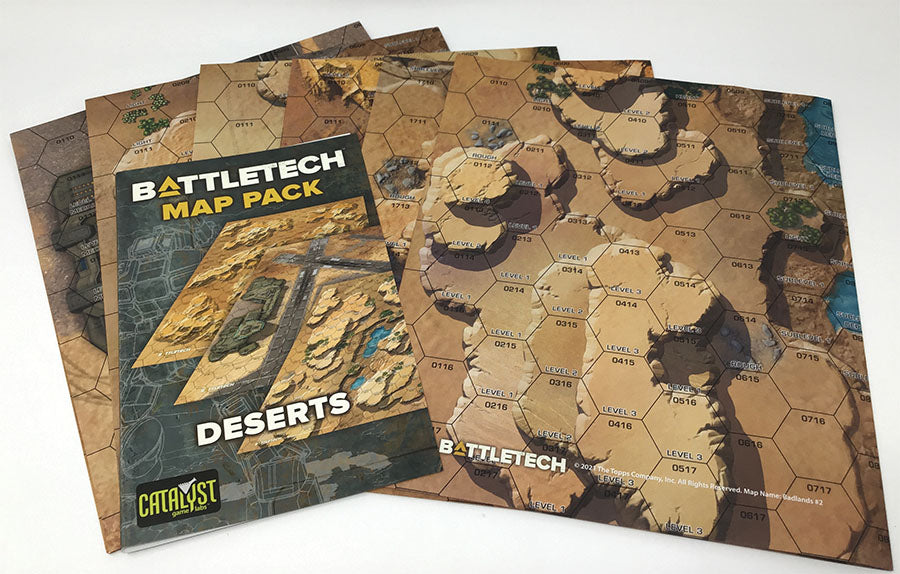 BattleTech: Map Pack - Deserts