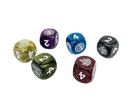Avatar Legends: The Roleplaying Game Engraved Dice Pack - Bards & Cards