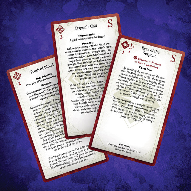 Vampire: The Masquerade - Discipline Deck - Bards & Cards