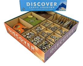 Discover Board Game Organizer Insert - Bards & Cards