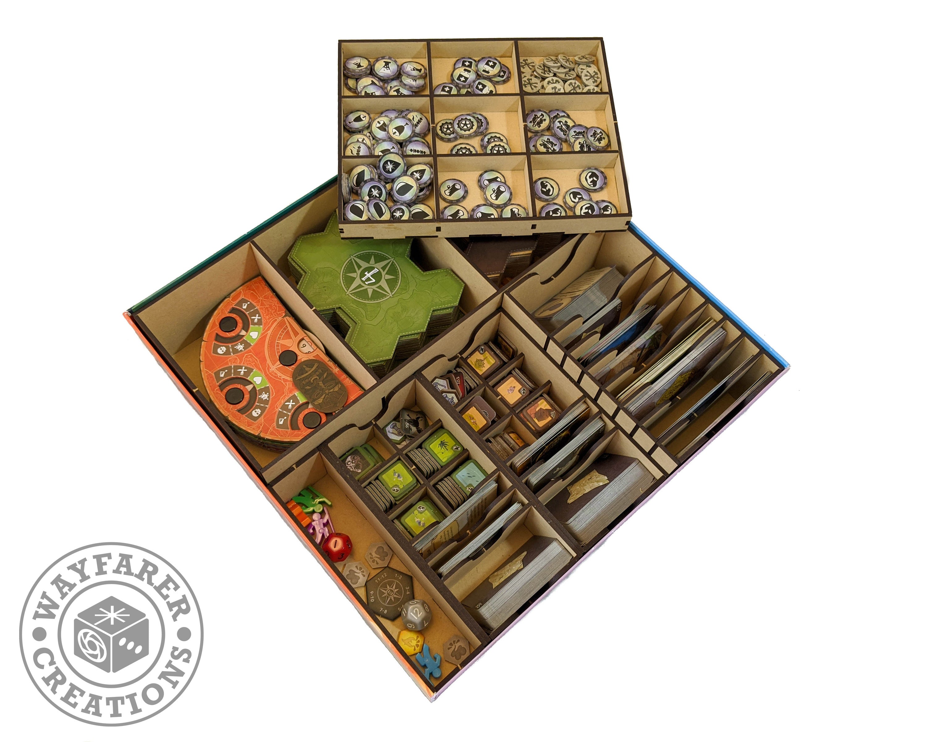 Discover Board Game Organizer Insert - 0
