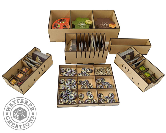 Discover Board Game Organizer Insert - Bards & Cards
