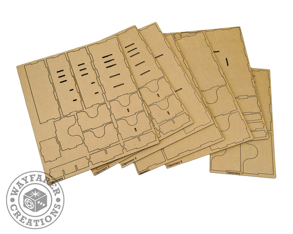 Discover Board Game Organizer Insert - Bards & Cards