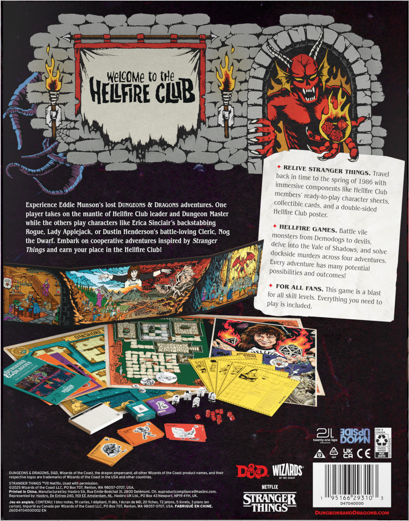 Dungeons & Dragons: Stranger Things - Welcome to the Hellfire Club
