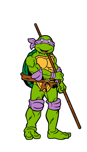 FiGPiN: Teenage Mutant Ninja Turtles - Donatello #568 - Bards & Cards
