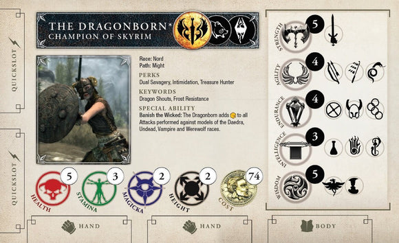 Elder Scrolls: A Call to Arms Core Rules Set - Adventure Wargame in Tamriel - Bards & Cards