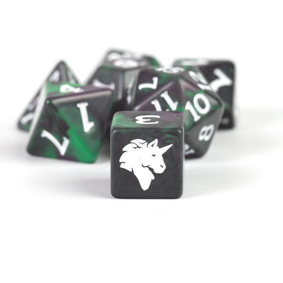 D&D Adventure Dice Set - Legend of Drizzt Edition | 16pc Collection - Bards & Cards