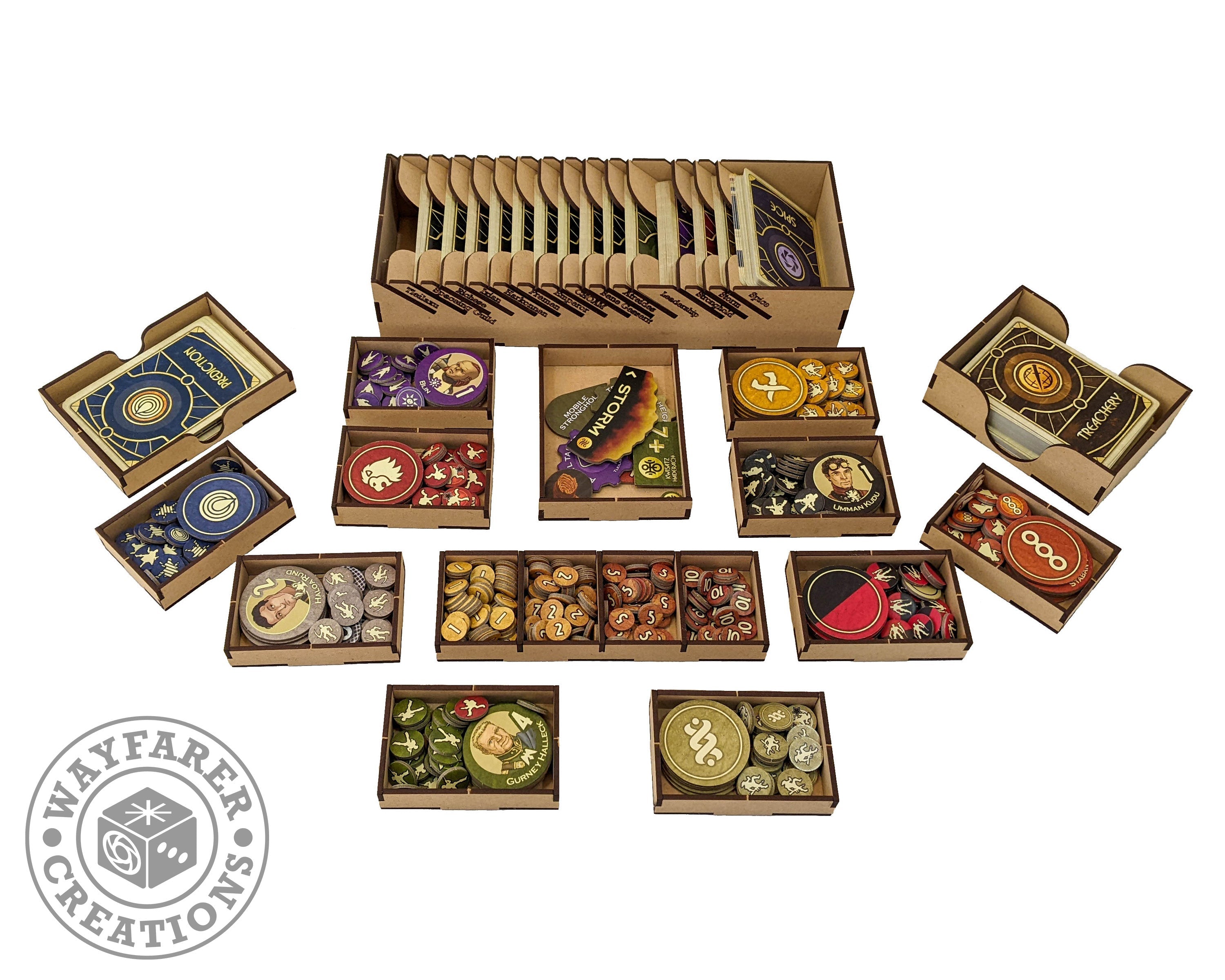 Dune Board Game Organizer Insert - 0