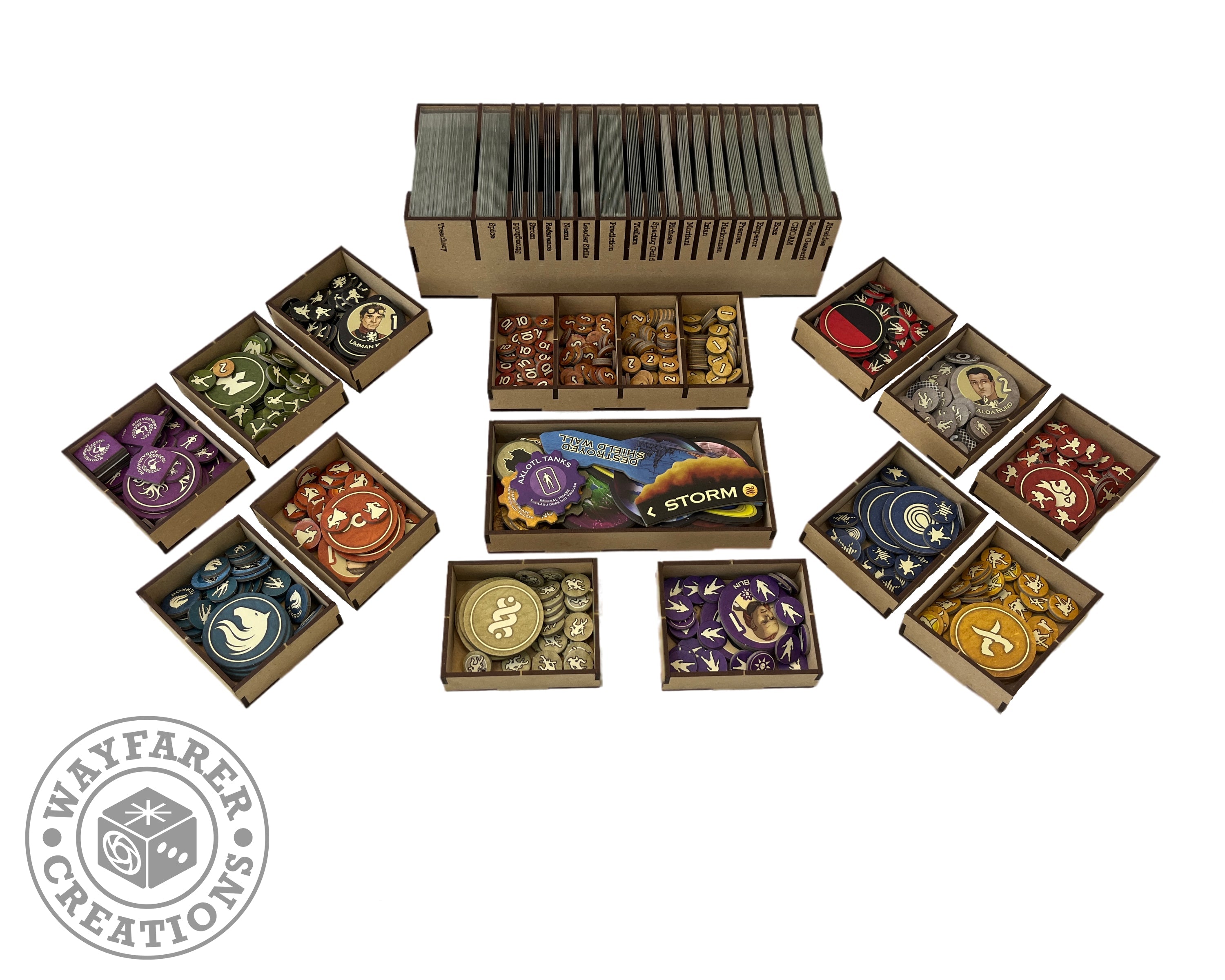 Dune Extended Board Game Organizer Insert - 0
