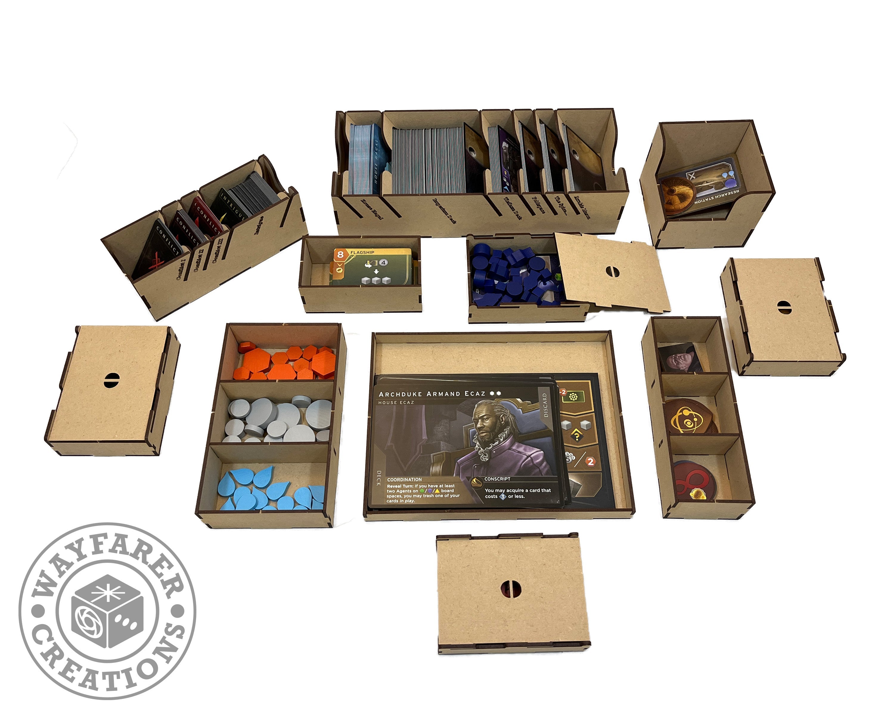 Dune Imperium Board Game Organizer Insert - 0