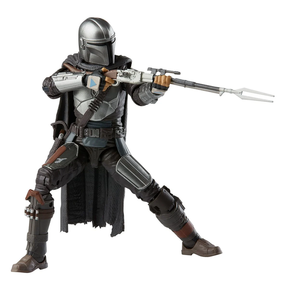 Star Wars: The Black Series - The Mandalorian (Beskar Armor) (The Mandalorian) 6-Inch Action Figure - Bards & Cards