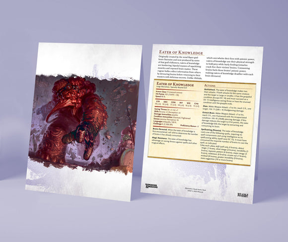 DM Vault for Planescape: Adventures in the Multiverse (D&D) - Bards & Cards