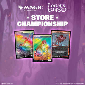 Sat 2/21/2026, 1 pm – Store Championship: Lorwyn Eclipsed (Standard) - Bards & Cards