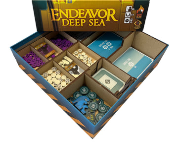 Endeavor Deep Sea Board Game Organizer Insert - Bards & Cards