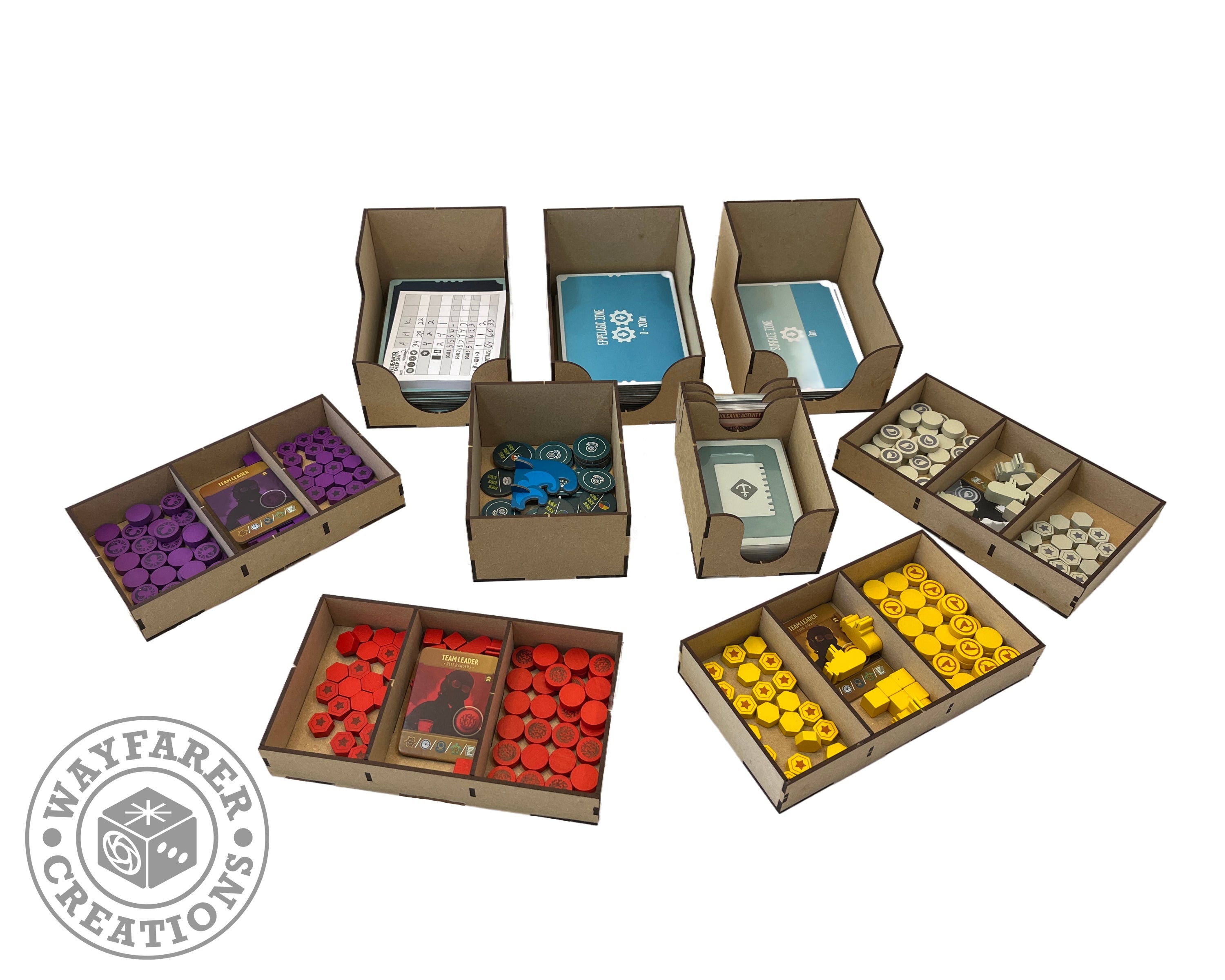 Endeavor Deep Sea Board Game Organizer Insert - 0