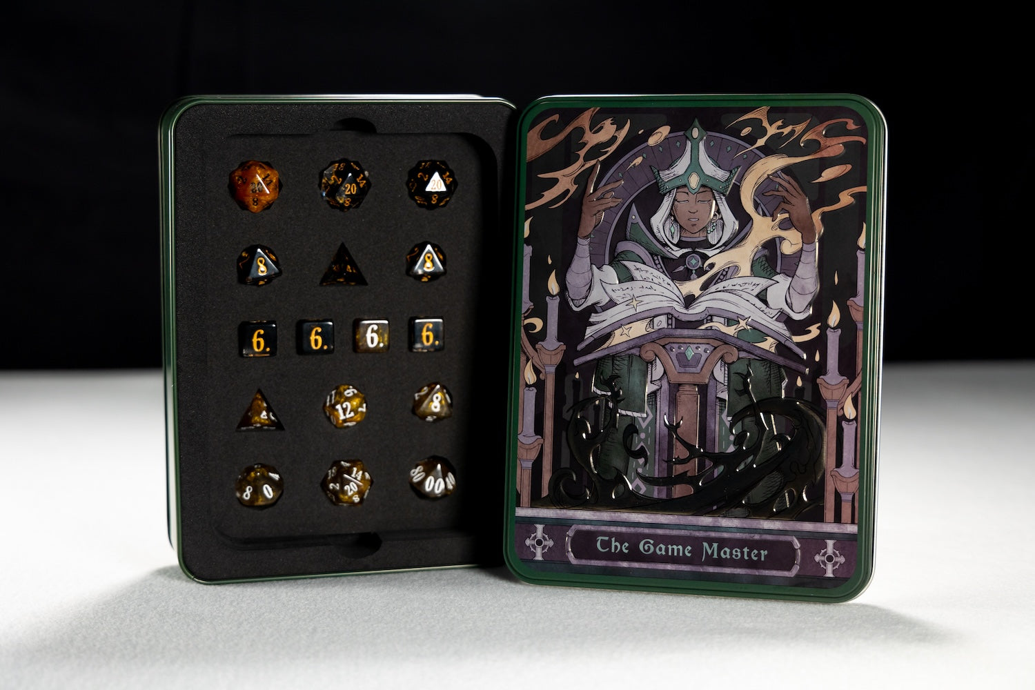 Epic Character Class Dice Set: The Game Master - Bards & Cards