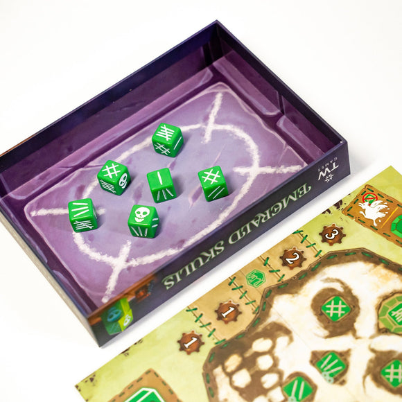Emerald Skulls - Bards & Cards