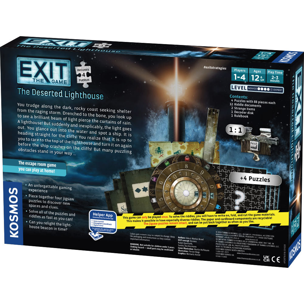 EXIT: The Deserted Lighthouse (with jigsaw puzzle)