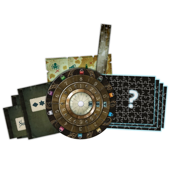 EXIT: The Deserted Lighthouse (with jigsaw puzzle) - Bards & Cards