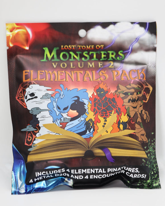 Mystery Loot: Lost Tome of Monsters - Elemental Pack - Bards & Cards