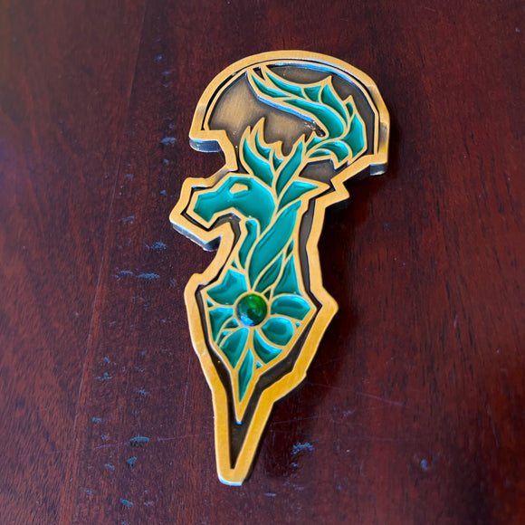 Emerald Enclave Pin (D&D) - Bards & Cards