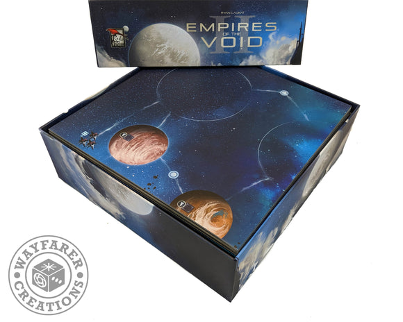 Empires of the Void II Board Game Organizer Insert - Bards & Cards
