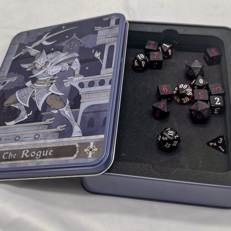 Epic Character Class Dice Set: The Rogue - Bards & Cards