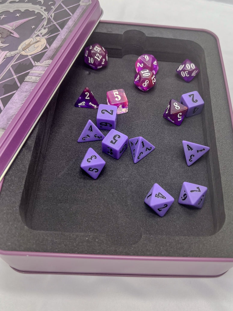 Epic Character Class Dice Set: The Wizard - Bards & Cards